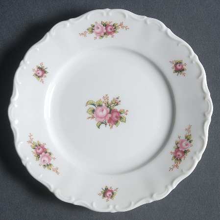 Rose Garden Bread & Butter Plate by Christina