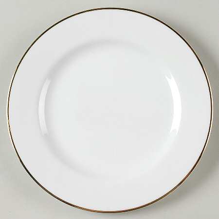 Ambassador Gold Salad Plate