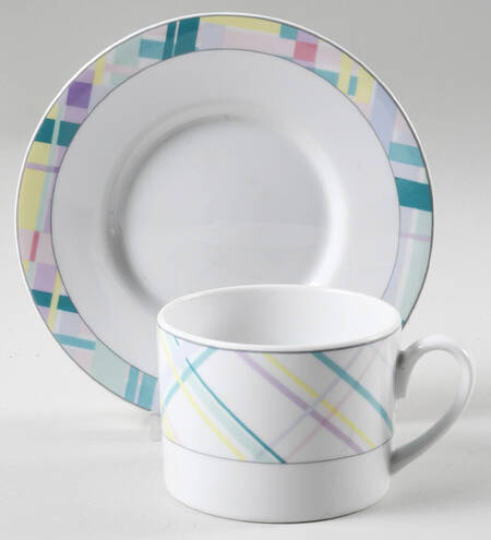 Ascot Flat Cup & Saucer Set by Christopher Stuart