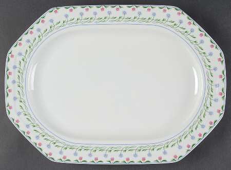 Bali Hai 14" Oval Serving Platter