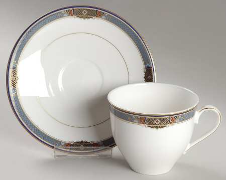 Barclay Flat Cup & Saucer Set