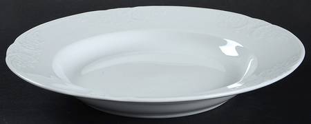 Batalha White Rim Soup Bowl