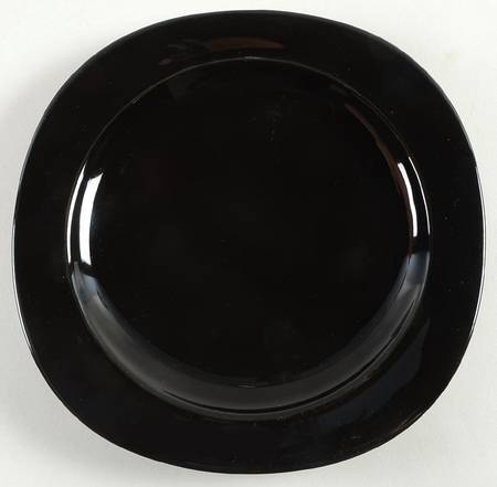 Black Coffee  Salad Plate