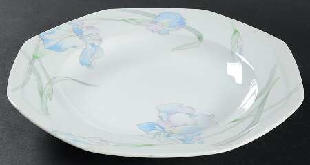 Blue Eyes Large Rim Soup Bowl