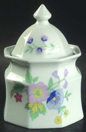 Blue Rhapsody Sugar Bowl & Lid