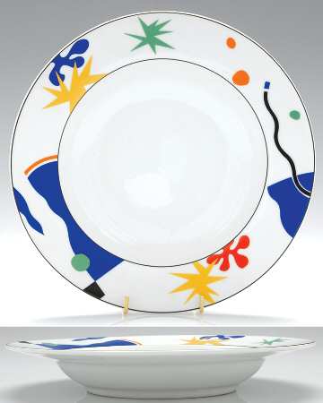 Calypso Large Rim Soup Bowl