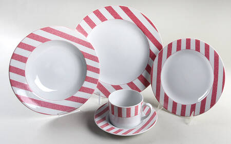 Capri Rose 5 Piece Place Setting