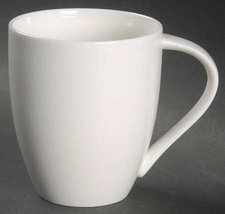 Cafe White Mug by Christopher Stuart