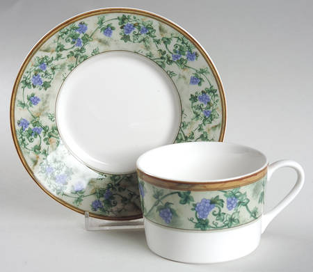 Chambord Flat Cup & Saucer Set