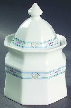 Classic Shell Sugar Bowl & Lid