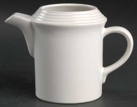 Concentrics White Creamer