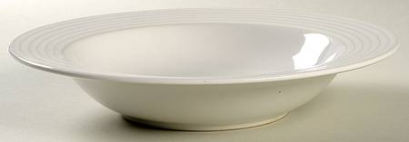 Concentrics White Rim Soup Bowl