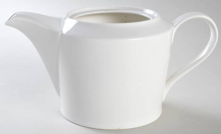 Cosmopolitan White Teapot No Lid