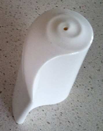 Cosmopolitan White Salt Shaker