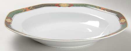 Dhurrie Large Rim Soup Bowl