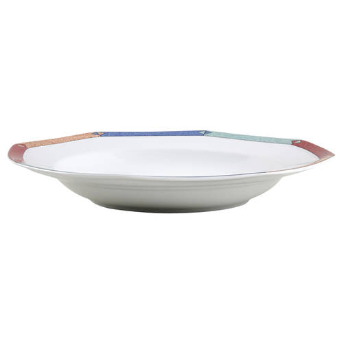 Diamond Optic Large Rim Soup Bowl
