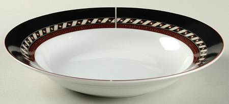 Ebony Court Coupe Soup Bowl by Christopher Stuart