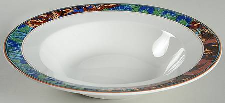 Evening Shade 10" Round Vegetable Bowl