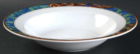 Evening Shade Large Rim Soup Bowl