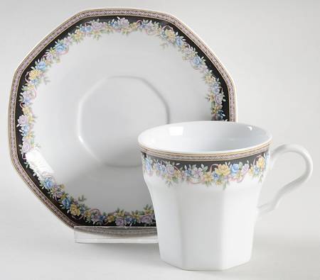 Evening Terrace Flat Cup & Saucer Set