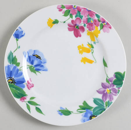 Floral Gallery Salad Plate
