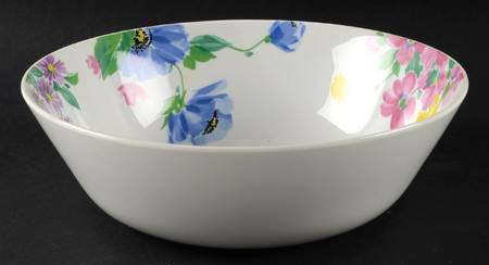 Floral Gallery 9" Round Vegetable Bowl