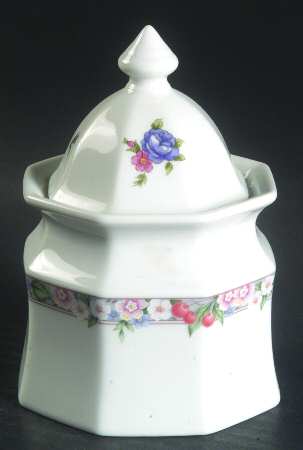 Floral Park Sugar Bowl & Lid