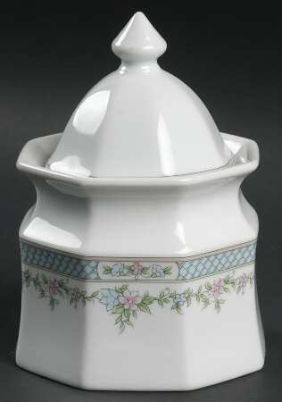 Floral Revue Sugar Bowl & Lid