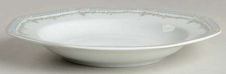 Floral Revue Large Rim Soup Bowl