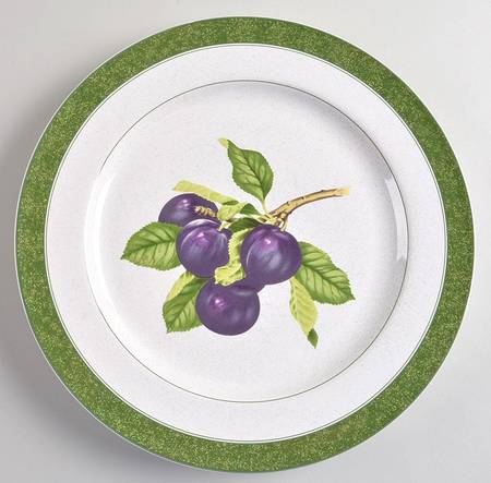 Fruit Delight Apple Dinner Plate