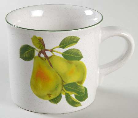 Fruit Delight Pear Flat Cup