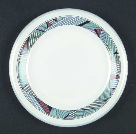 Geometry Salad Plate