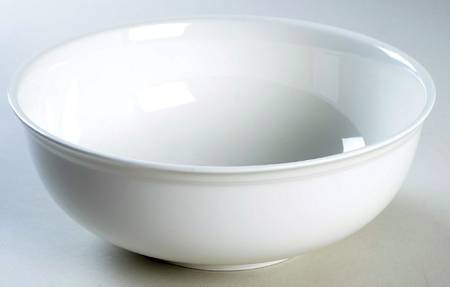 Heritage White 8" Round Vegetable Bowl