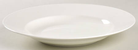 Heritage White Large Rim Soup Bowl