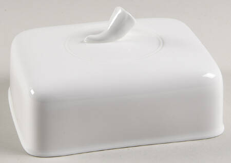 Heritage White Lid for 1/4 Lb Butter