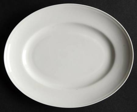 Heritage White Relish/Gravy Underplate