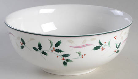 Holiday Splendor 8" Round Vegetable Bowl