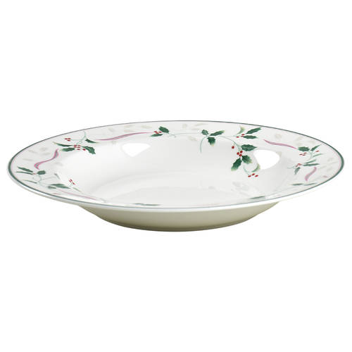 Holiday Splendor Large Rim Soup Bowl
