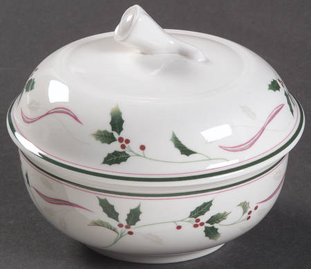 Holiday Splendor Sugar Bowl & Lid