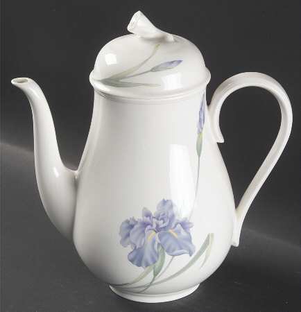 Iris Coffee Pot & Lid
