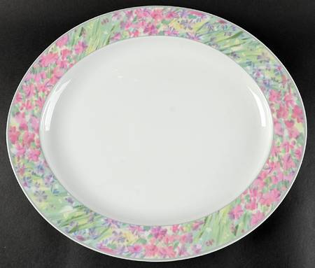 Jardin 13" Oval Serving Platter