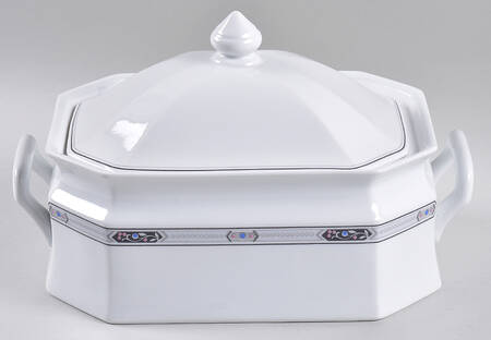 Lyric Octagonal Covered Vegetable