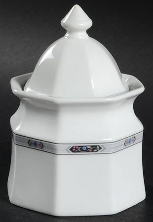 Lyric Sugar Bowl & Lid by Christopher Stuart