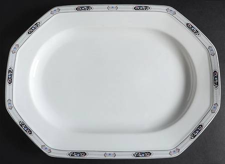 Lyric 14" Oval Serving Platter