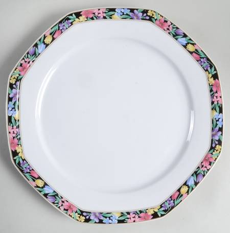 Midnight Garden 12" Chop Plate (Round Platter)