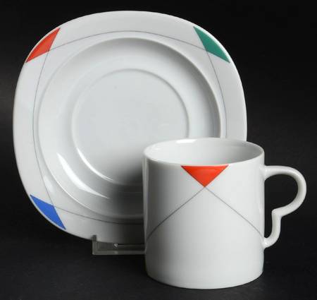 Montego Bay Flat Cup & Saucer Set