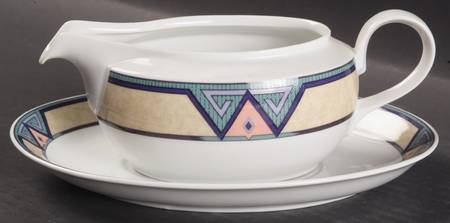 Montero Gravy Boat & Underplate by Christopher Stuart