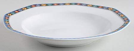 Morocco Large Rim Soup Bowl