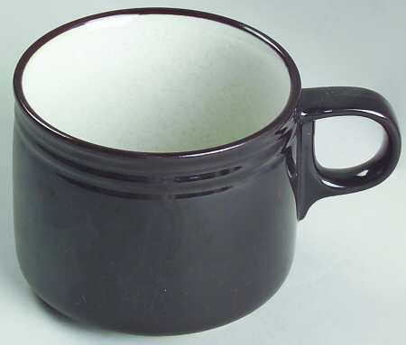 Nocturne White Flat Cup