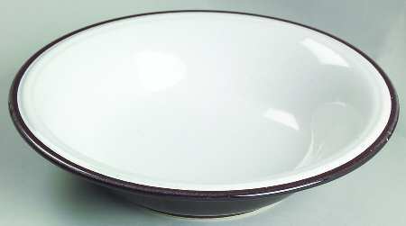 Nocturne White Coupe Soup Bowl
